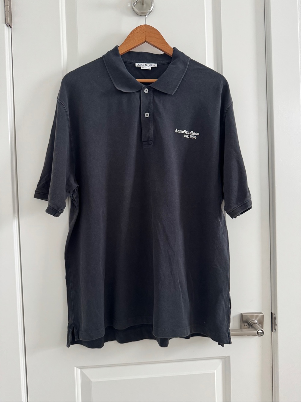 Acne Studios Egnes Logo Cotton Piqué Polo
$510.00 Black size M medium men’s - Picture 4 of 13